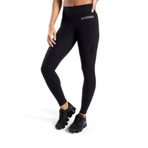 Gymshark Geo Mesh Leggings in black